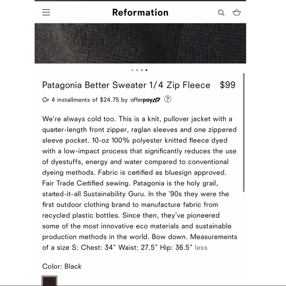 Patagonia Better Sweater Half-Zip - Picture 8 of 8